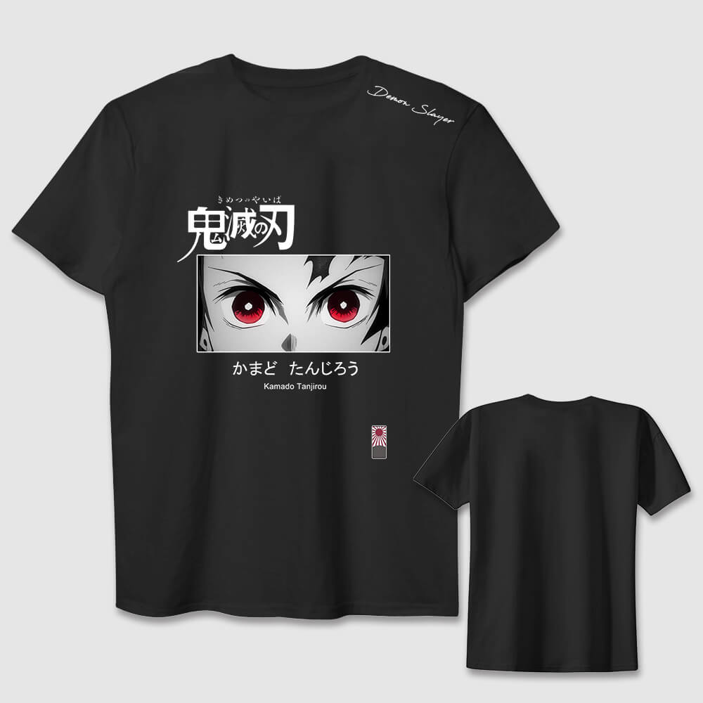 Demon Slayer Kamado Tanjirou   Cotton T-shirt