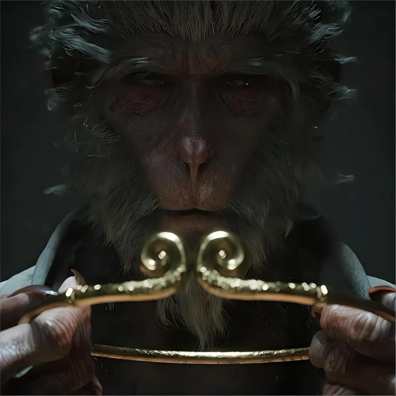 Black Myth: Wu Kong Limited Collector's Edition Set, 1:1 Scale Headband, Chime Necklace, Ring, Crow Pin, Zinc Alloy,Gaming Merch Gift for Gamers & Collectors.(PS5 Game Not Included)