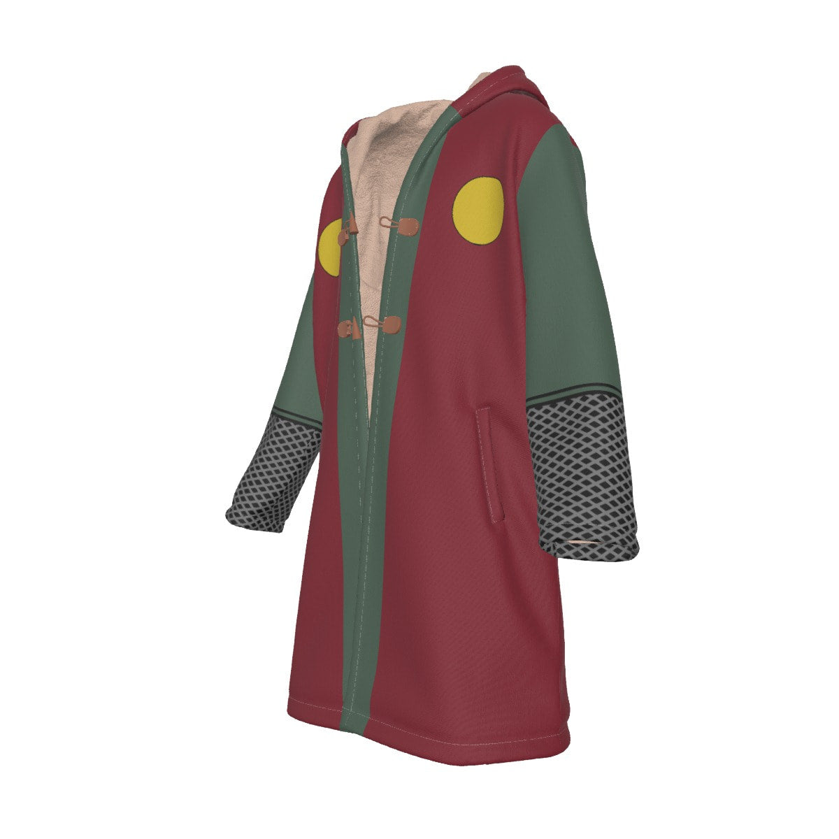 Anime Jiraiya じらいや Cosplay Cloak Trench Coat / Robe