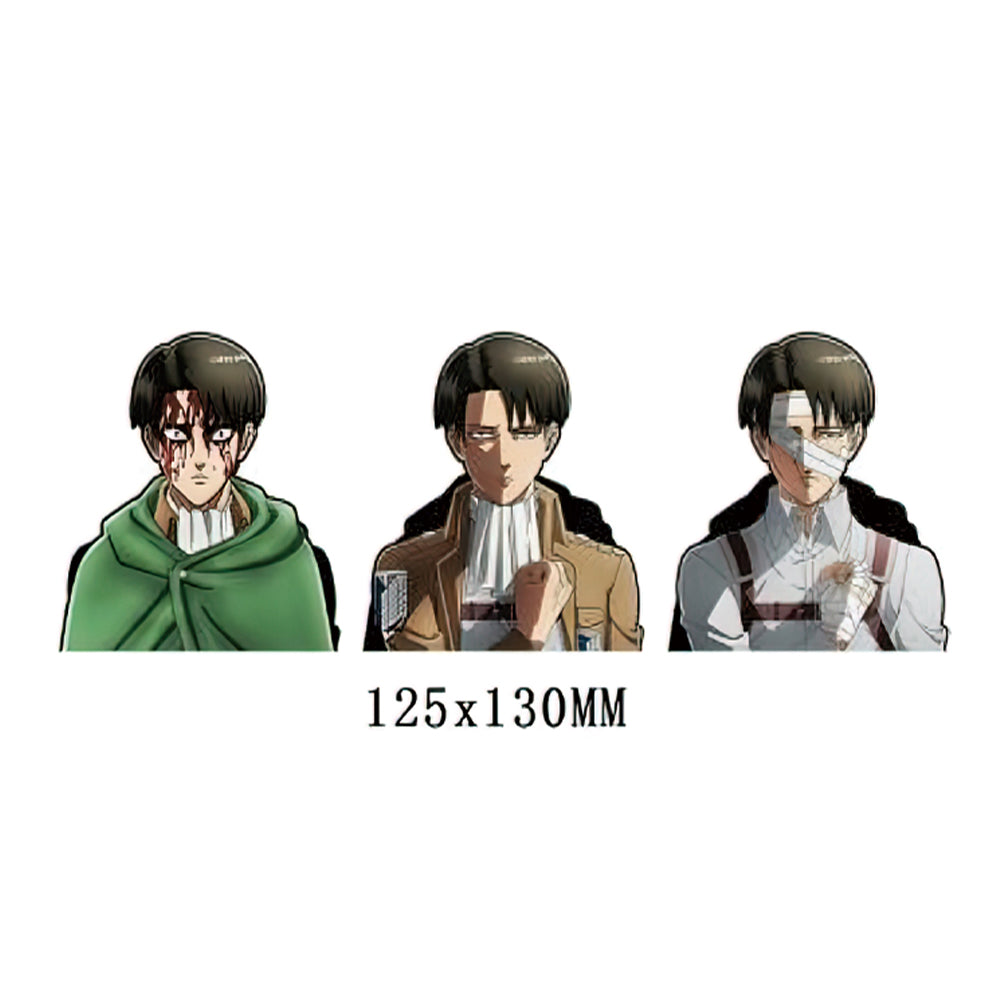 Eren Yeager Sticker 3D variable car stickers, laptop stickers, personalized creative insulation cup stickers