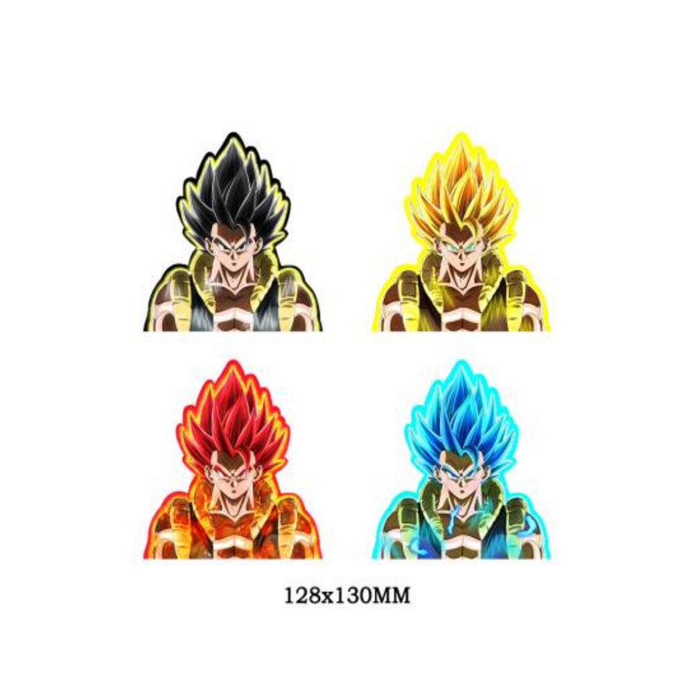 Vegeta Sticker 3D variable car stickers, laptop stickers, personalized creative insulation cup stickers