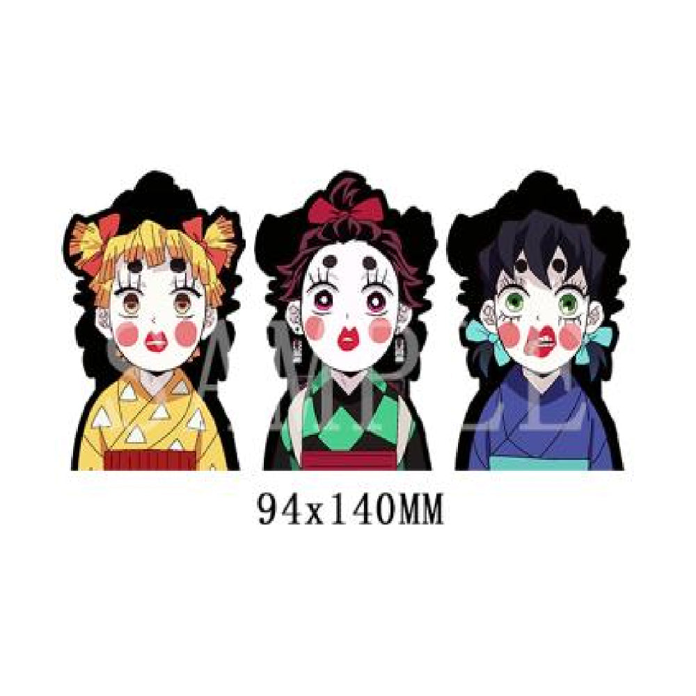 De-mon S-lay-er: Ki-met-su no Yai-ba Sticker 3D variable car stickers, laptop stickers, personalized creative insulation cup stickers