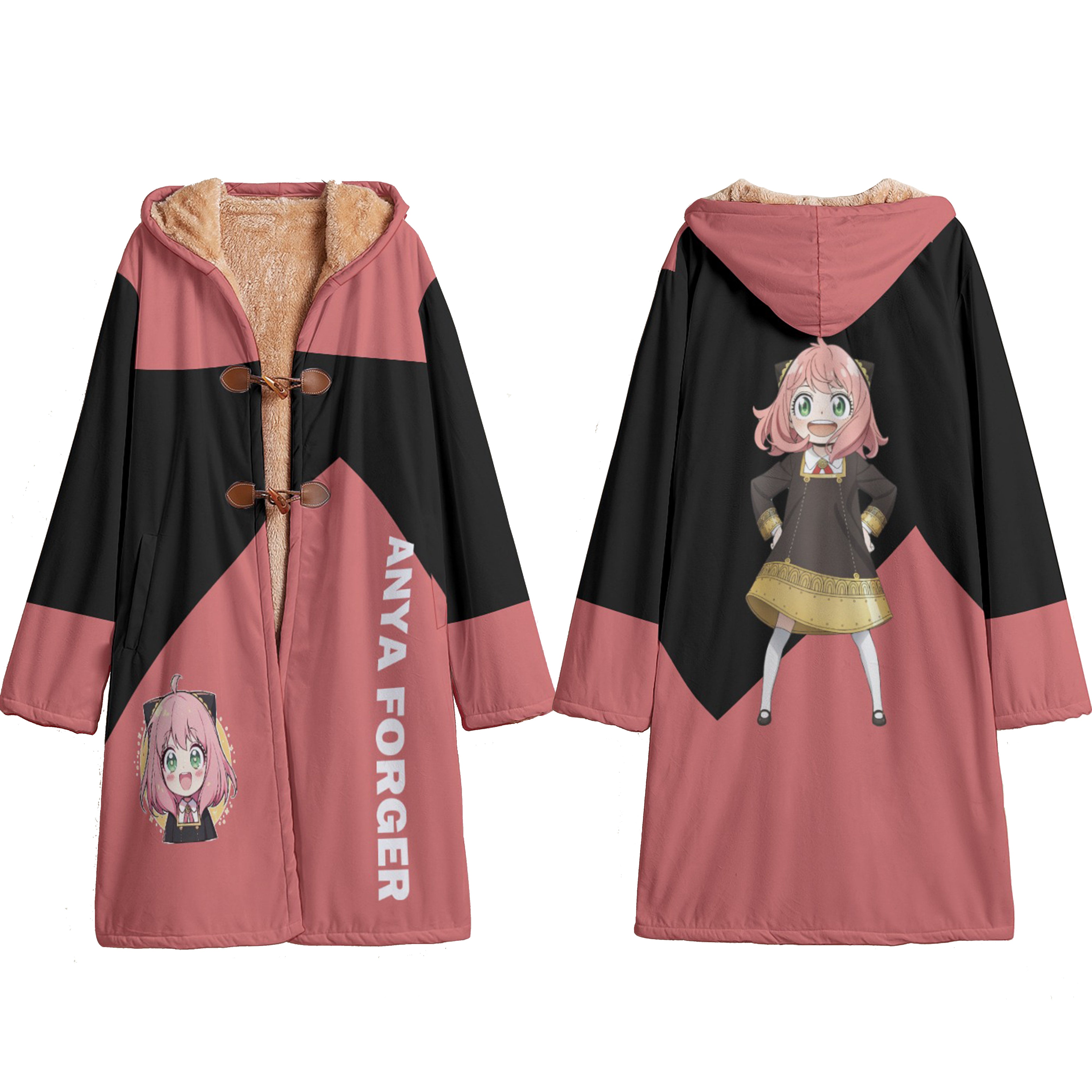 Anime Anya Cloak Trenck Coat / Robe