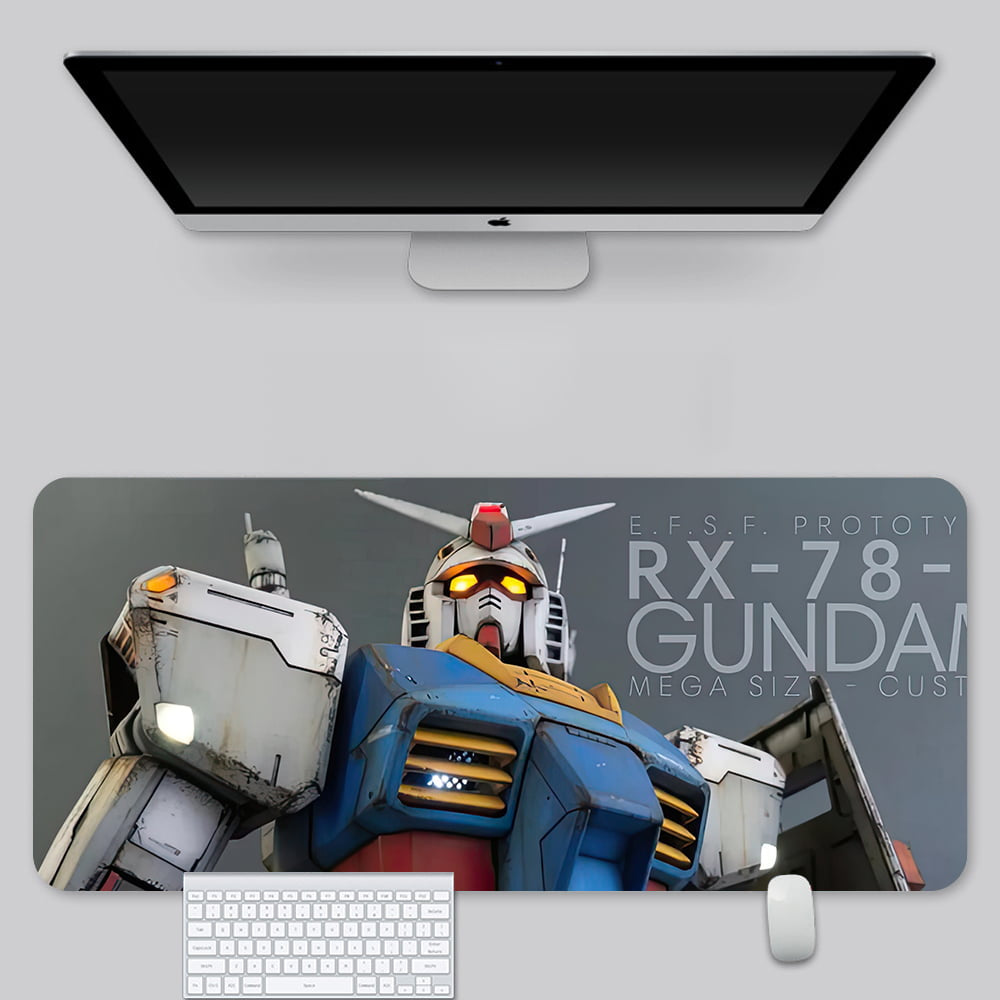 高达 Gundam Series Themed Mouse Pad  In Leather Illuminated Waterproof