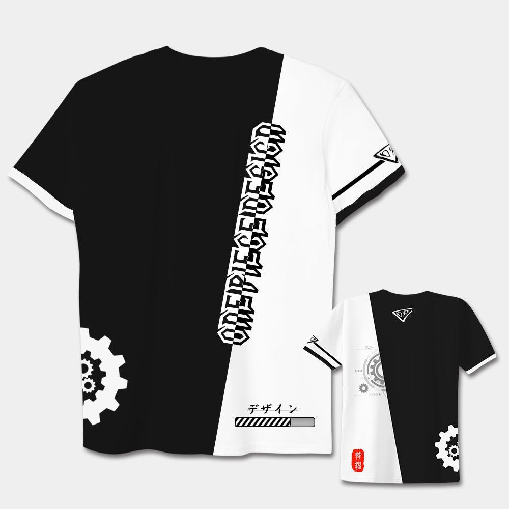 Black and White Style   T-Shirt By Yan
