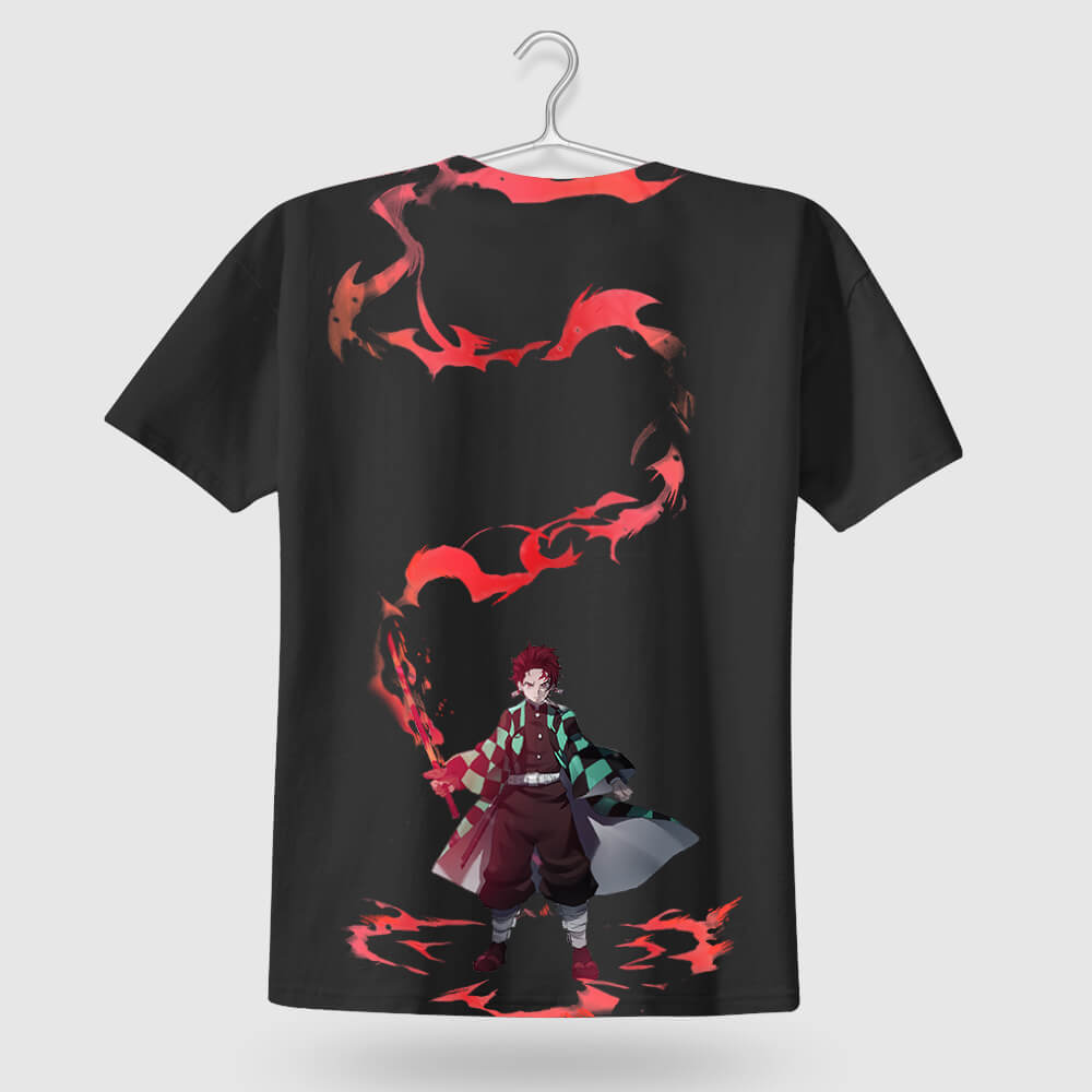 Demon Slayer Tanjirou Anime  Cotton T-shirt