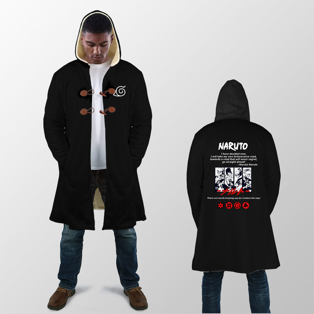 Anime High quality Long Winter Coat