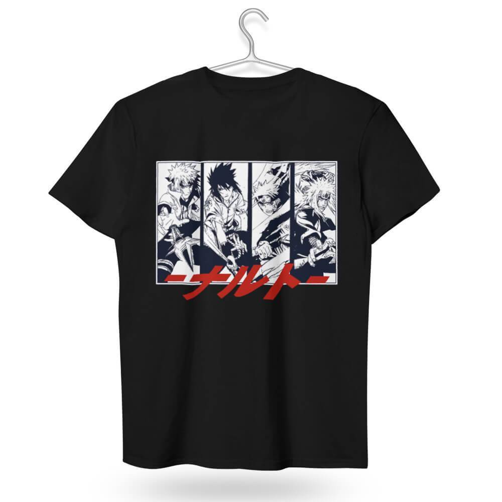Uzumaki Naruto Anime High quality Cotton T-shirt