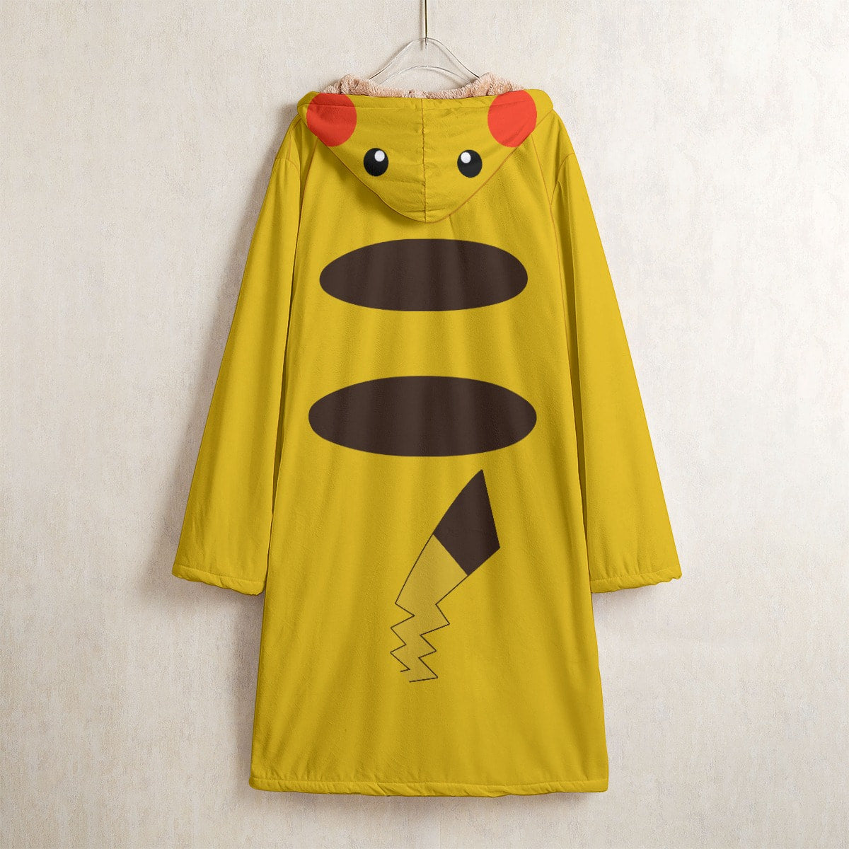 DA002 Anime Pikachu Cosplay Cloak Trench Coat / Robe Cosplay Costumes Cultural streetwear - Image 2