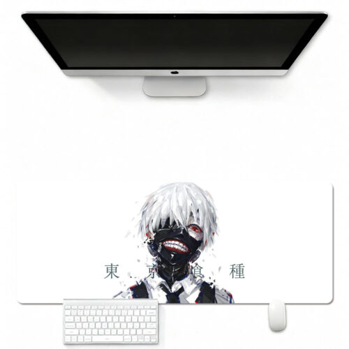 BJ001 Mouse Pad Featuring T0kyo Gh0ul Kaneki Dark Portrait Art