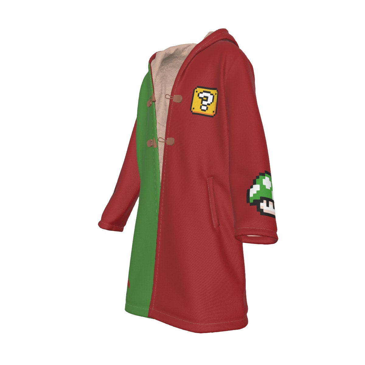 FC001 Anime Mario Cloak Trench Coat / Robe Cosplay Costumes Cultural streetwear - Image 5