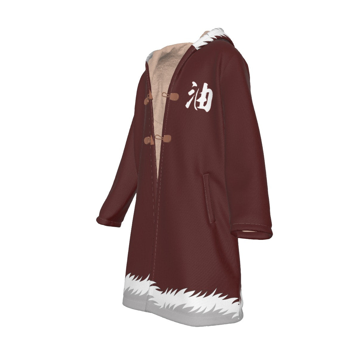 AB009 Anime hooded Cloak Jiraiya Trench Coat / Robe Cosplay Costumes Cultural streetwear - Image 5