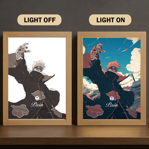 AB007 Light Painting Naruto Pain 3 Color Character Design