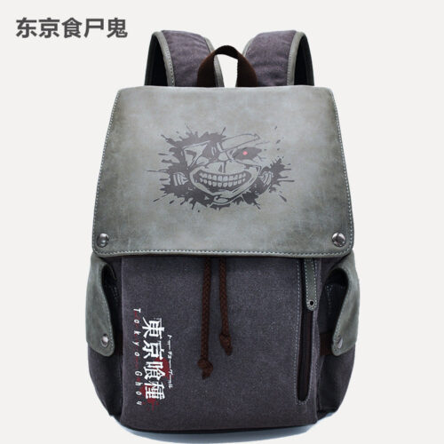 BJ001 Backpack Featuring K4n Kaneki Ghoul Emblem Design