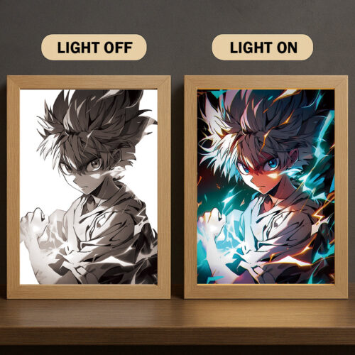 BF001 Light Painting Hunter x Hunter Killua Zoldyck 3 Color Character Design