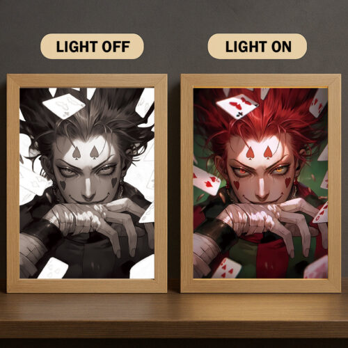 BF002 Light Painting Hunter x Hunter Hisoka Morow 3 Color Character Design