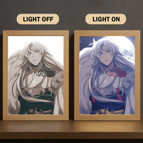 BE001 Light Painting Inuyasha Sesshomaru 3 Color Character Design