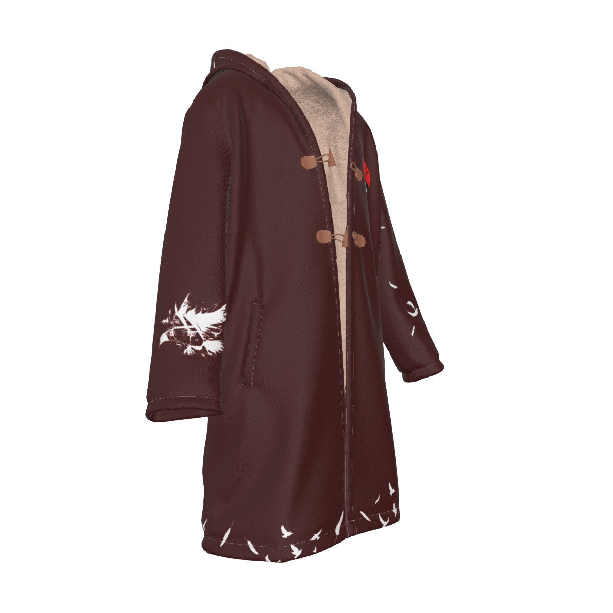 AB011 Anime hooded Cloak Uchiha Itachi Trench Coat / Robe Cosplay Costumes Cultural streetwear - Image 4
