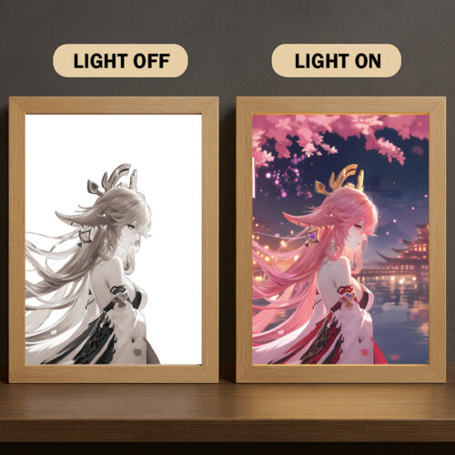 DC003 Light Painting Genshin Impact Yae Miko 3 Color Character Design