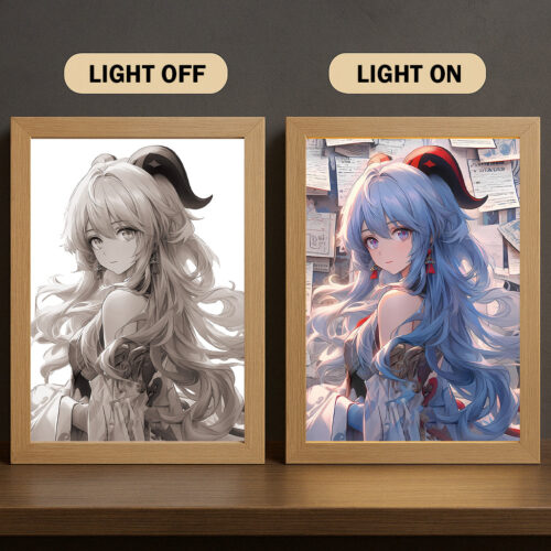 DC002 Light Painting Genshin Impact Ganyu 3 Color Character Design