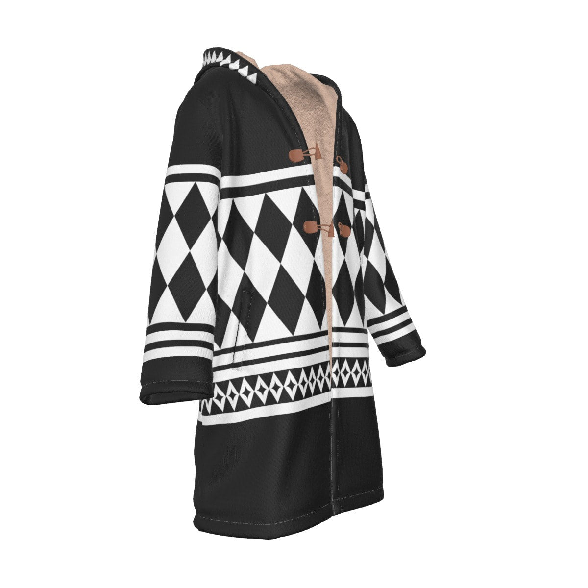 CF001 Anime Ken Ryuguji Dragons Cloak Trench Coat / Robe Cosplay Costumes Cultural streetwear - Image 4