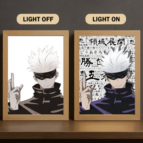 CA001 Light Painting Jujutsu Kaisen Satoru Gojo 3 Color Character Design