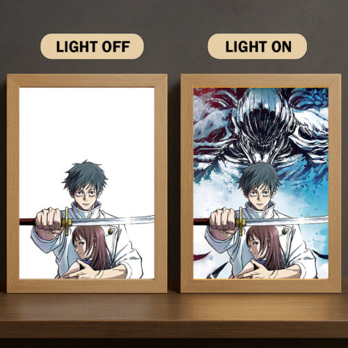 CA002 Light Painting Jujutsu Kaisen Yuta Okkotsu and Rika 3 Color Character Design