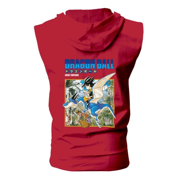 龙珠 Goku Riding a flying dragon Vest