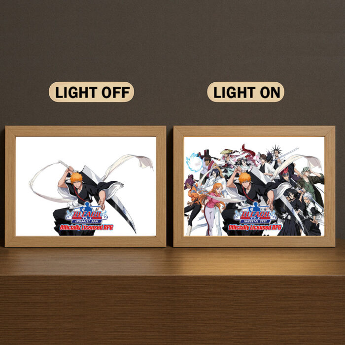 AG003 Light Painting 3 Color Featuring Bl3ach Ich1go Soul Reaper Group Scene