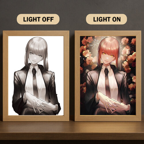 CE001 Light Painting Chainsaw Man Makima 3 Color Character Design