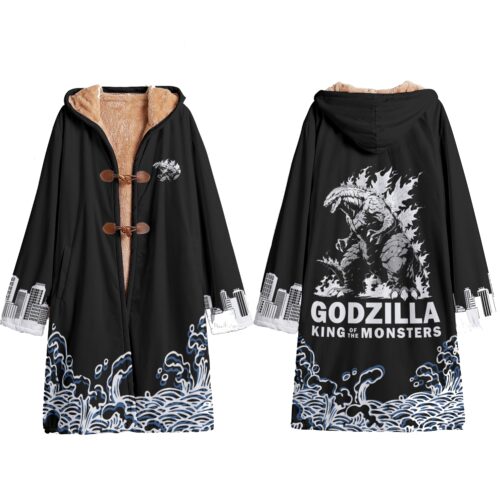 BM001 Trench Coat Godzilla Hooded Cloak