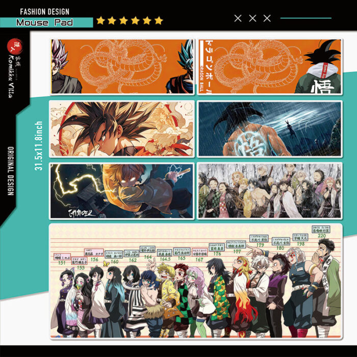 Anime Gathering Mouse Pad