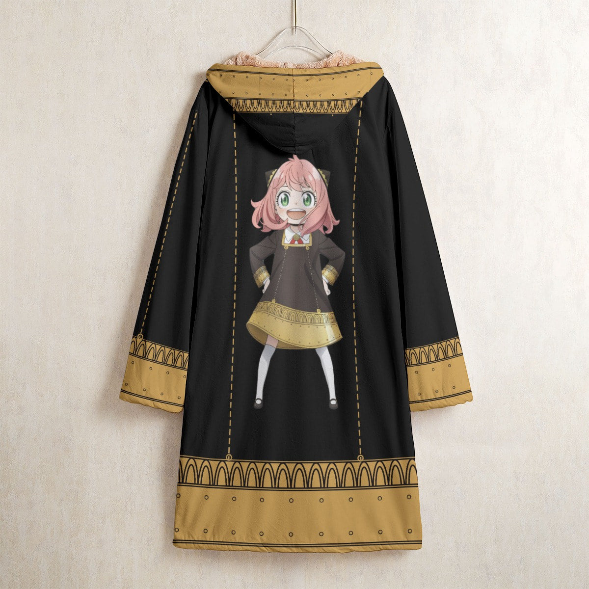 DB002 Anime hooded Cloak Anya Uniform Trench Coat / Robe Cosplay Costumes Cultural streetwear - Image 2