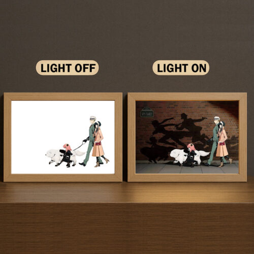 DB002 Light Painting Spy x Family Anya Forger 3 Color Character Design