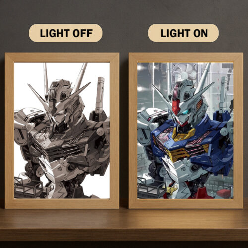 BH002 Light Painting Gundam 3 Color Mecha Design
