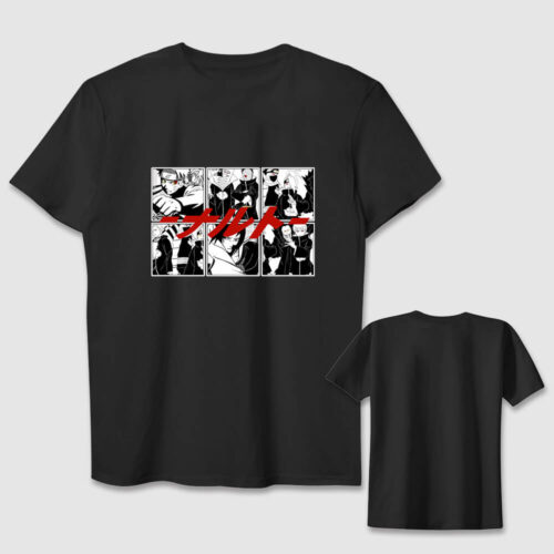 木叶 Anime High quality Cotton T-shirt