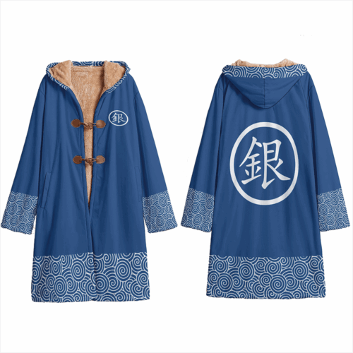 BL001 Trench Coat Gintama Hooded Cloak