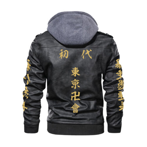 CF001 Leather Jacket Tokyo Revengers Design