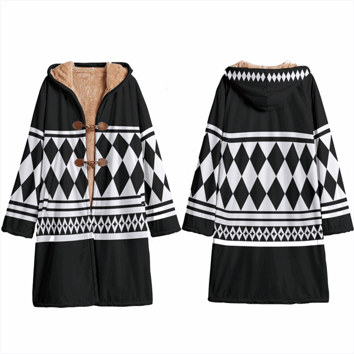 CF001 Anime Ken Ryuguji Dragons Cloak Trench Coat / Robe Cosplay Costumes Cultural streetwear