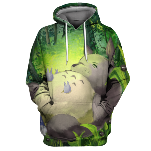 Smart  Totoro   Pullover Hoodie