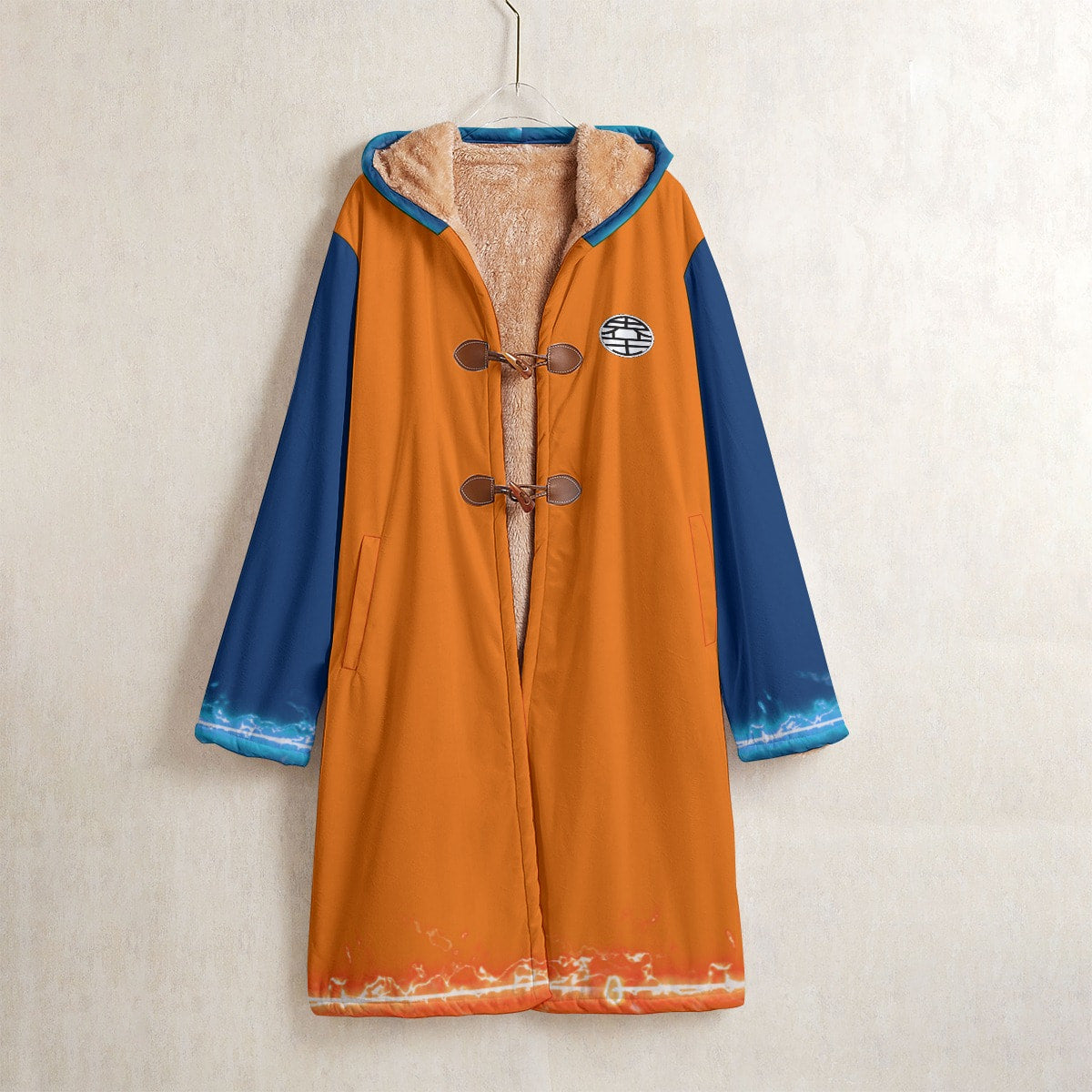 AC001 Anime Wukong Cloak Trench Coat / Robe Cosplay Costumes Cultural streetwear - Image 3