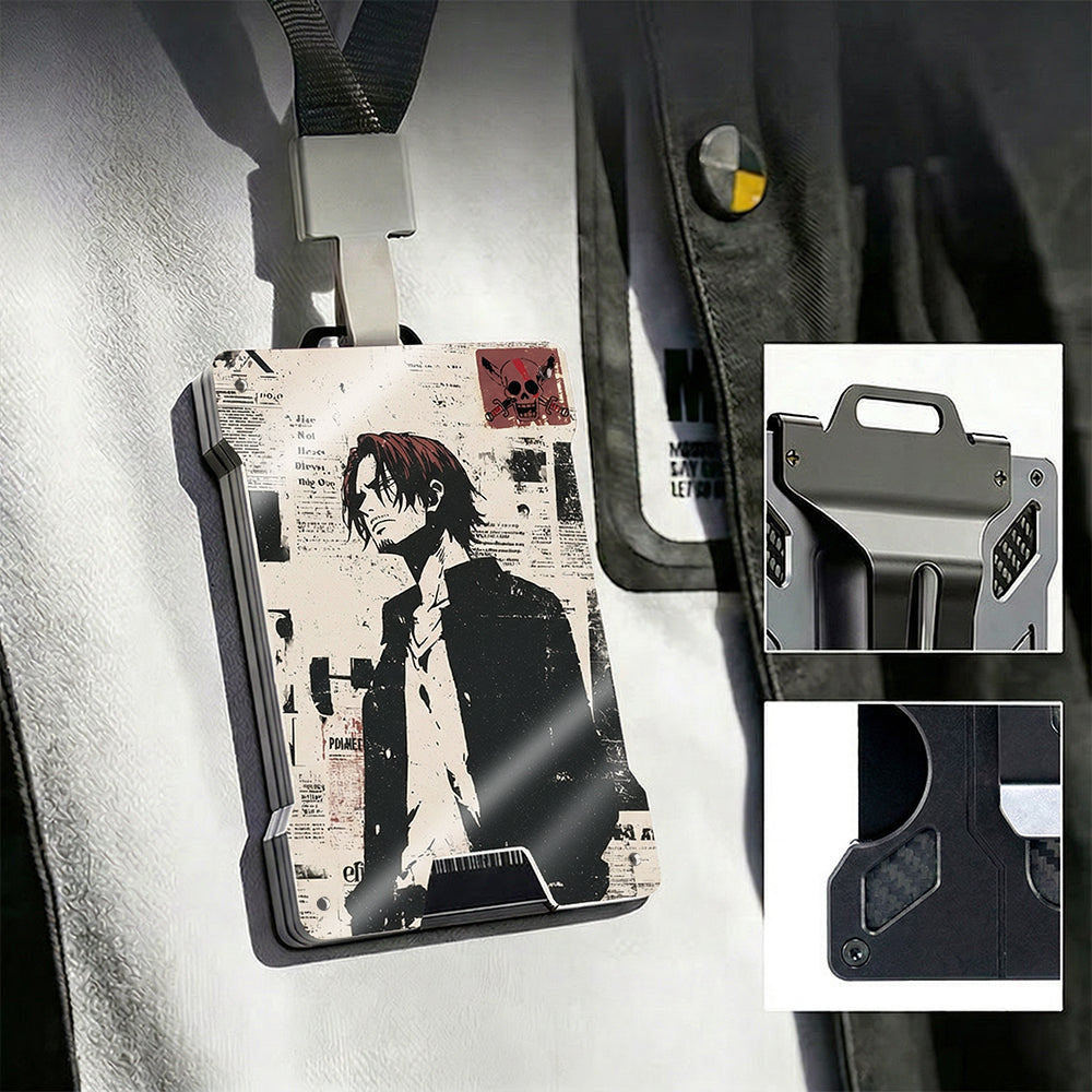 AA Metal Wallet Featuring OneP1ece Style Pirate Design - Image 10