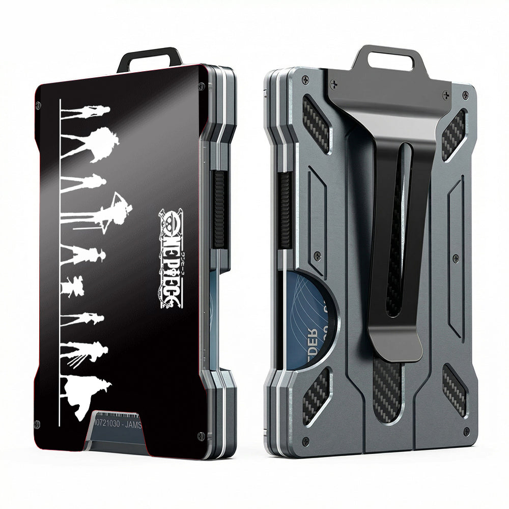 AA Metal Wallet Featuring OneP1ece Style Pirate Design - Image 11