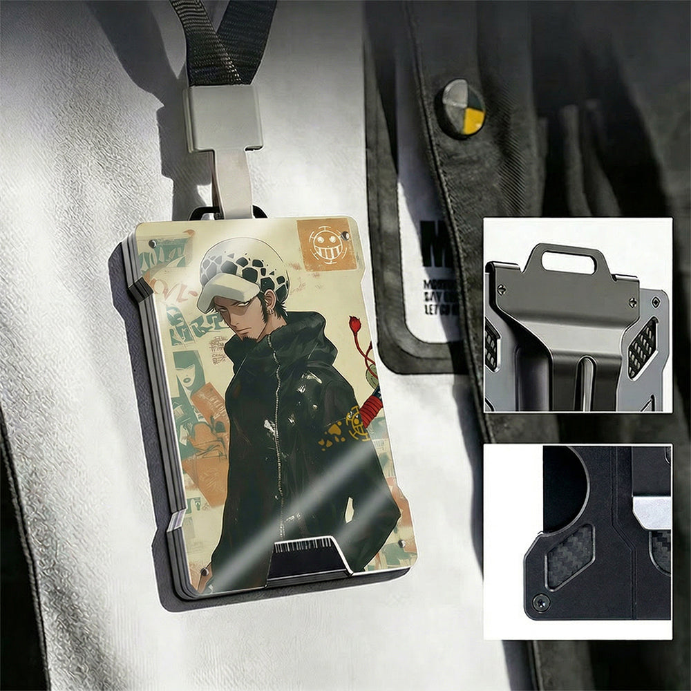 AA Metal Wallet Featuring OneP1ece Style Pirate Design - Image 8