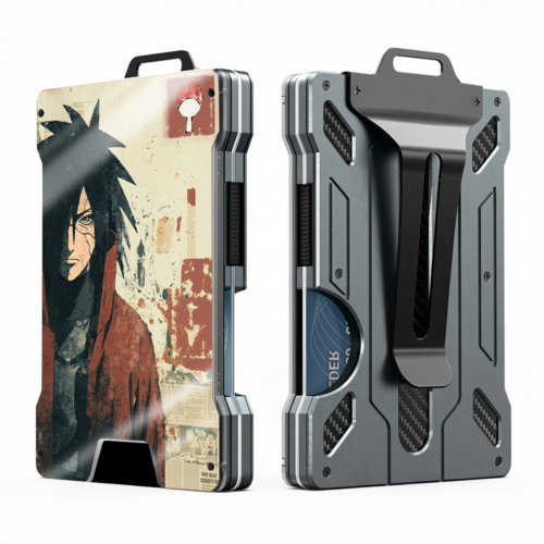 AB Metal Wallet Naruto Akatsuki Design