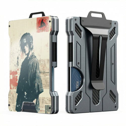 AB Metal Wallet Naruto Akatsuki Design