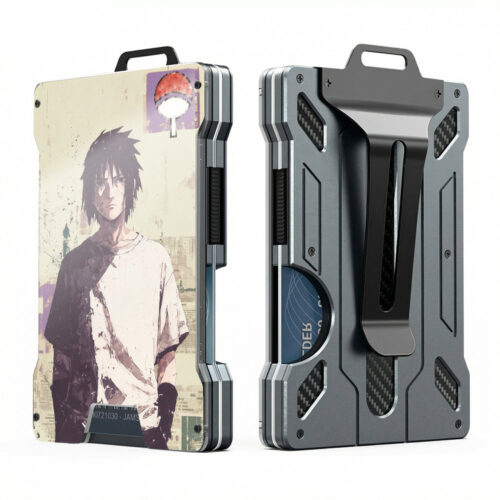 AB Metal Wallet Naruto Akatsuki Design