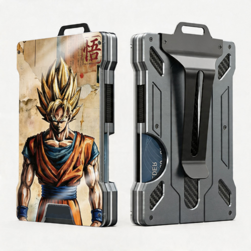 AC Metal Wallet Dragon Ball Design