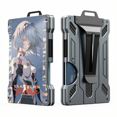 BA Metal Wallet Evangelion EVA-01 Design