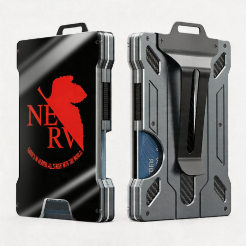BA Metal Wallet Evangelion EVA-01 Design